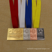 Custom Metal Sport Award Triathlon Medal for Triathlon Contest